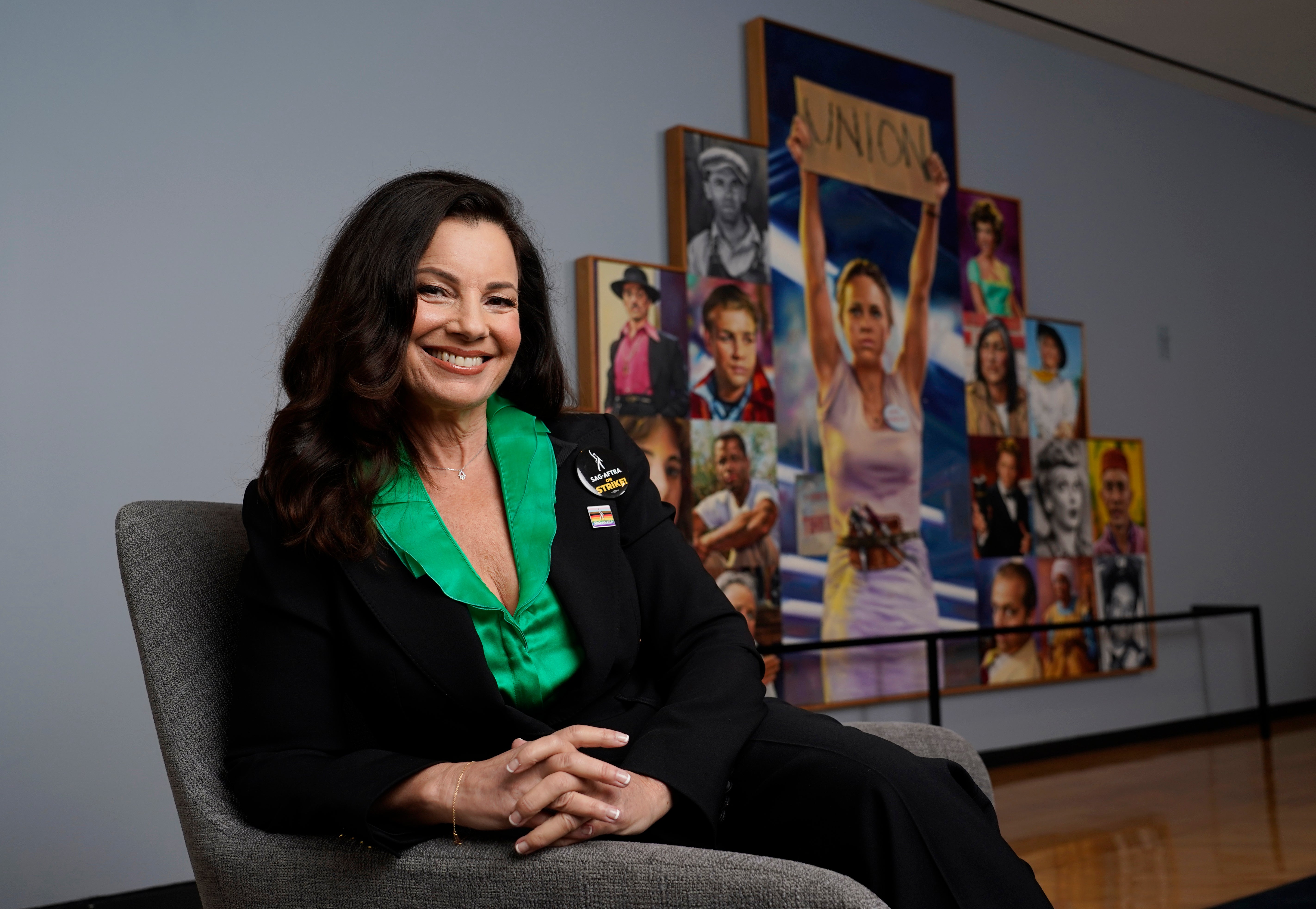 HOLLYWOOD-HUELGAS-FRAN DRESCHER