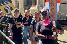 Trabajadores de Hollywood recurren a fondos benéficos para sobrevivir durante la huelga