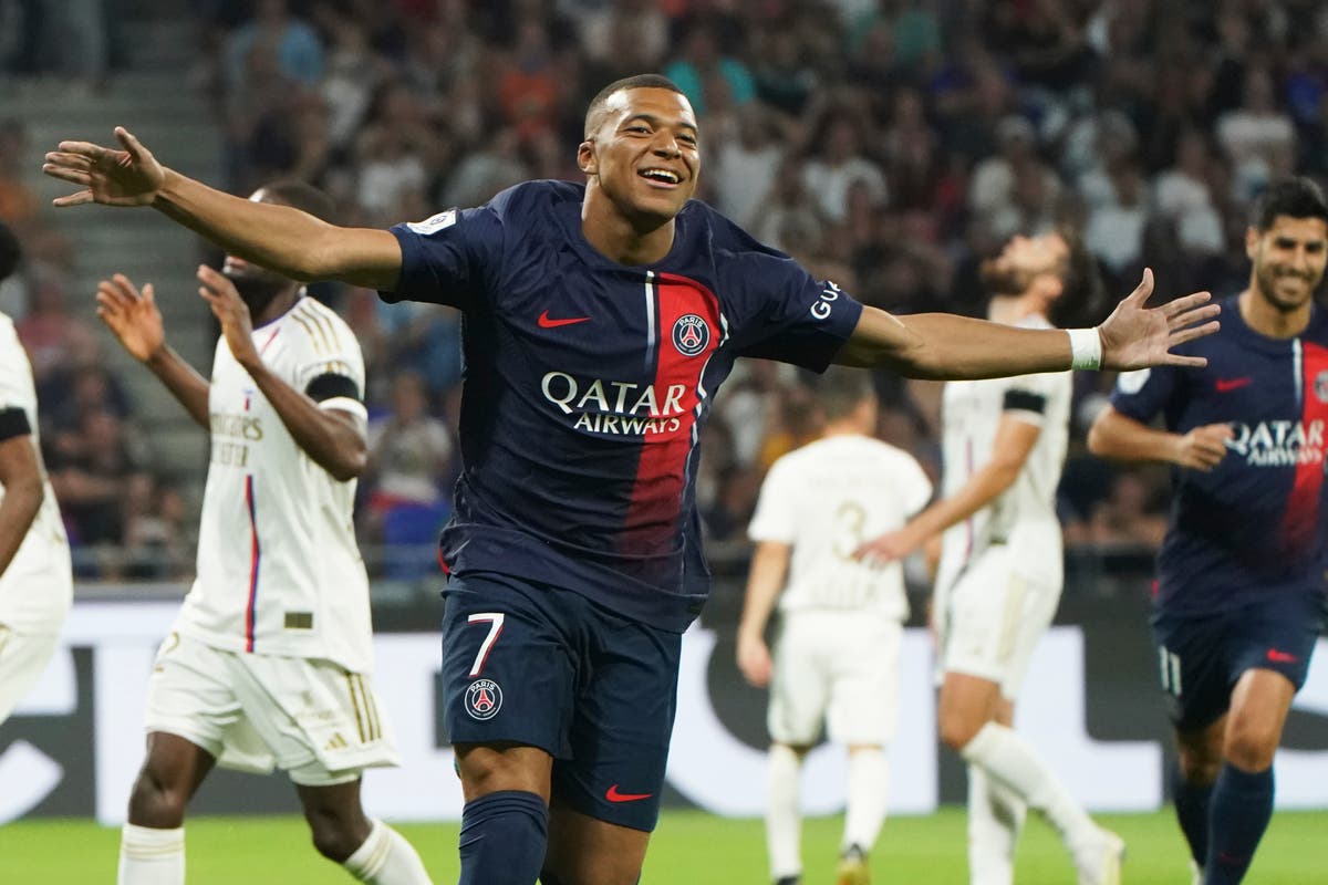 Kylian Mbapp Anota Dos Goles El PSG Doblega Al Lyon 4 1 En La Liga 