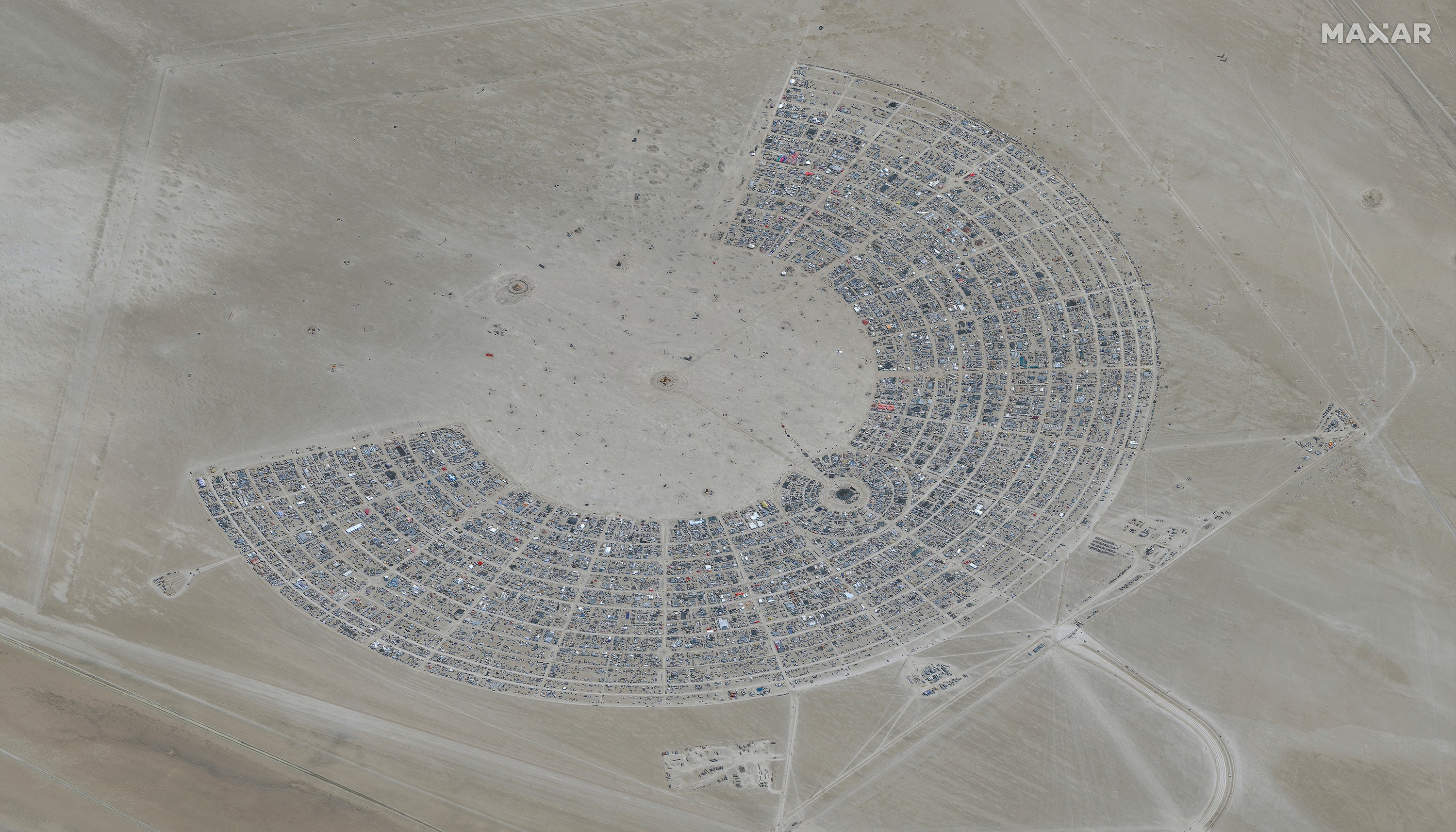 NEVADA-BURNING MAN-INUNDACIONES