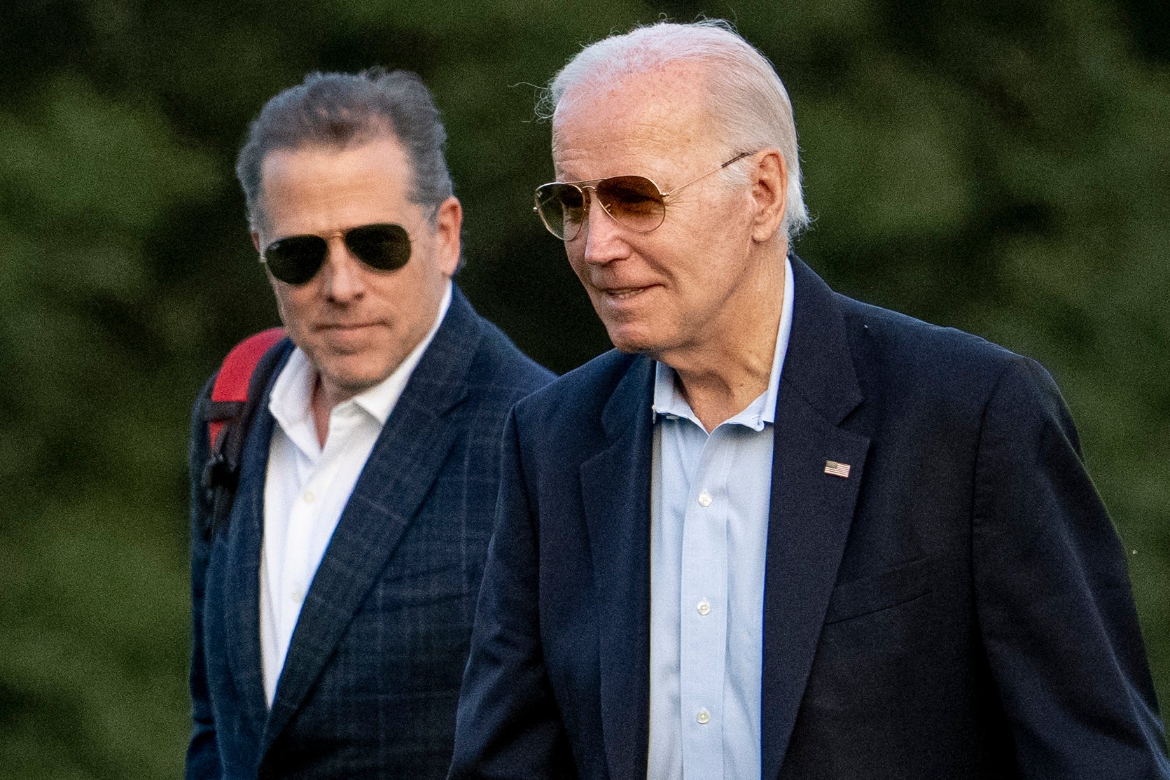 Hunter Biden y Joe Biden