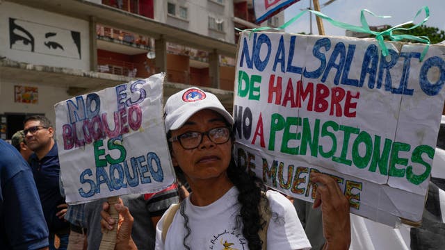 VENEZUELA-MAESTROS PROTESTAS