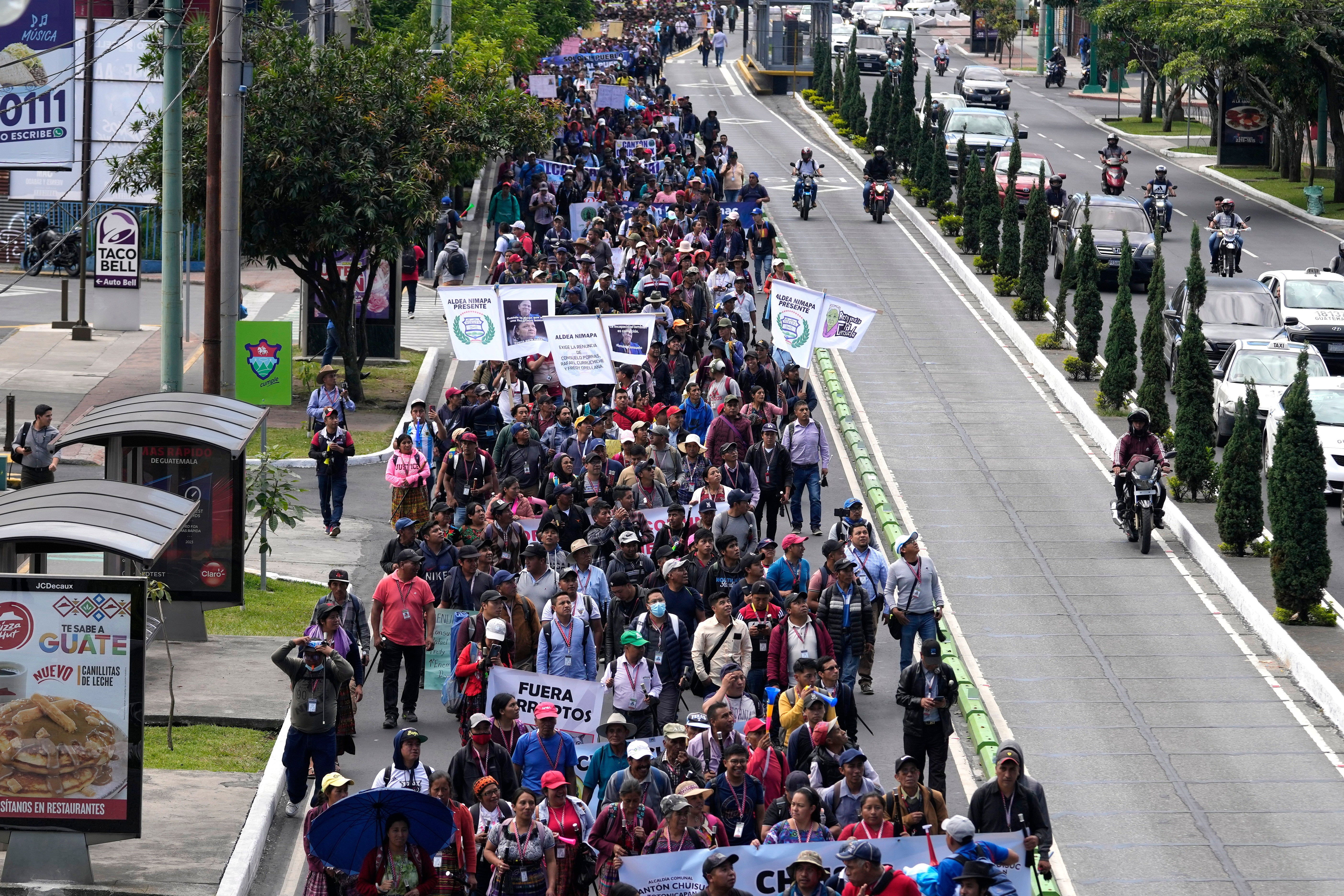 GUATEMALA-PROTESTAS