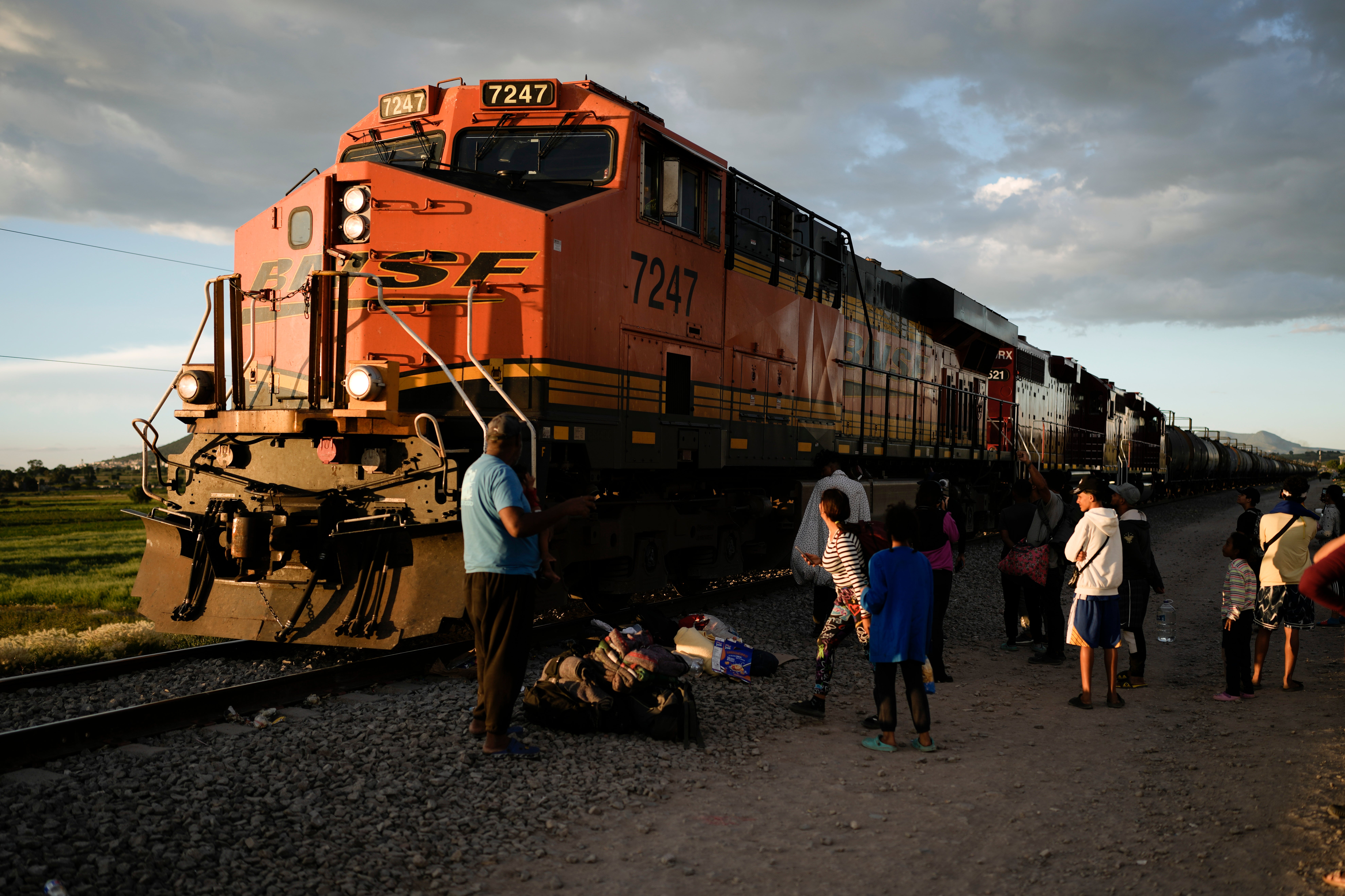 MÉXICO-TREN MIGRANTES
