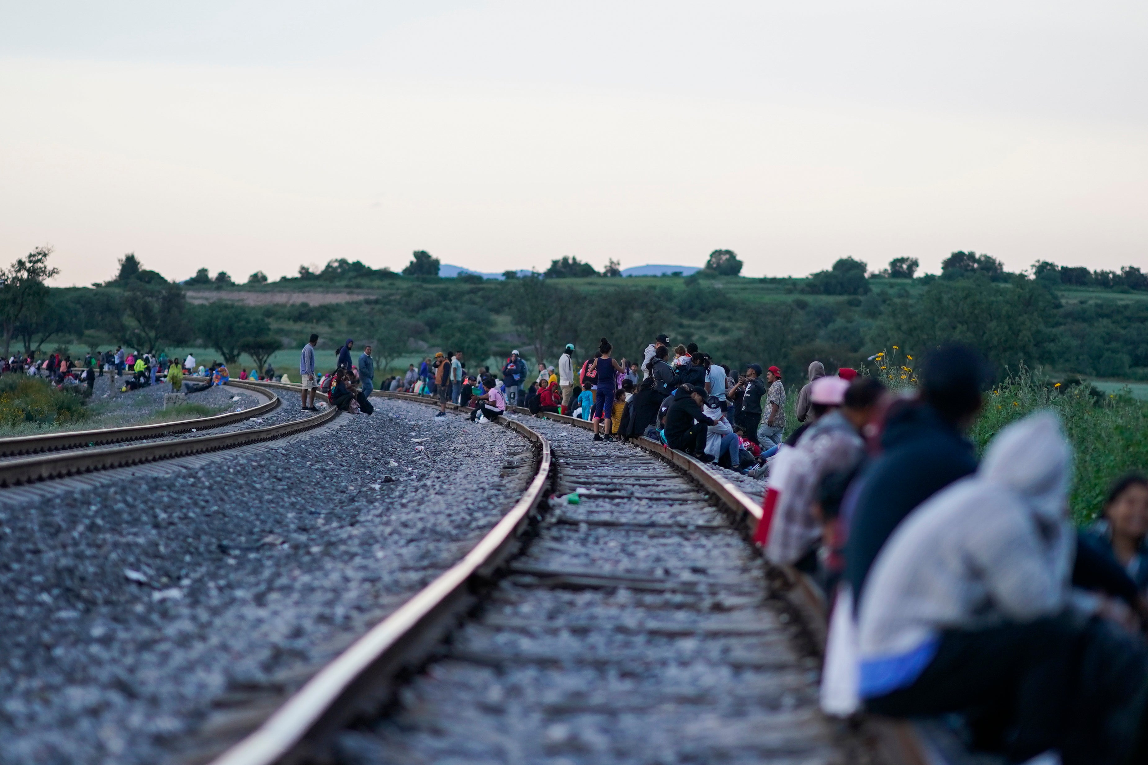 MÉXICO-TREN MIGRANTES