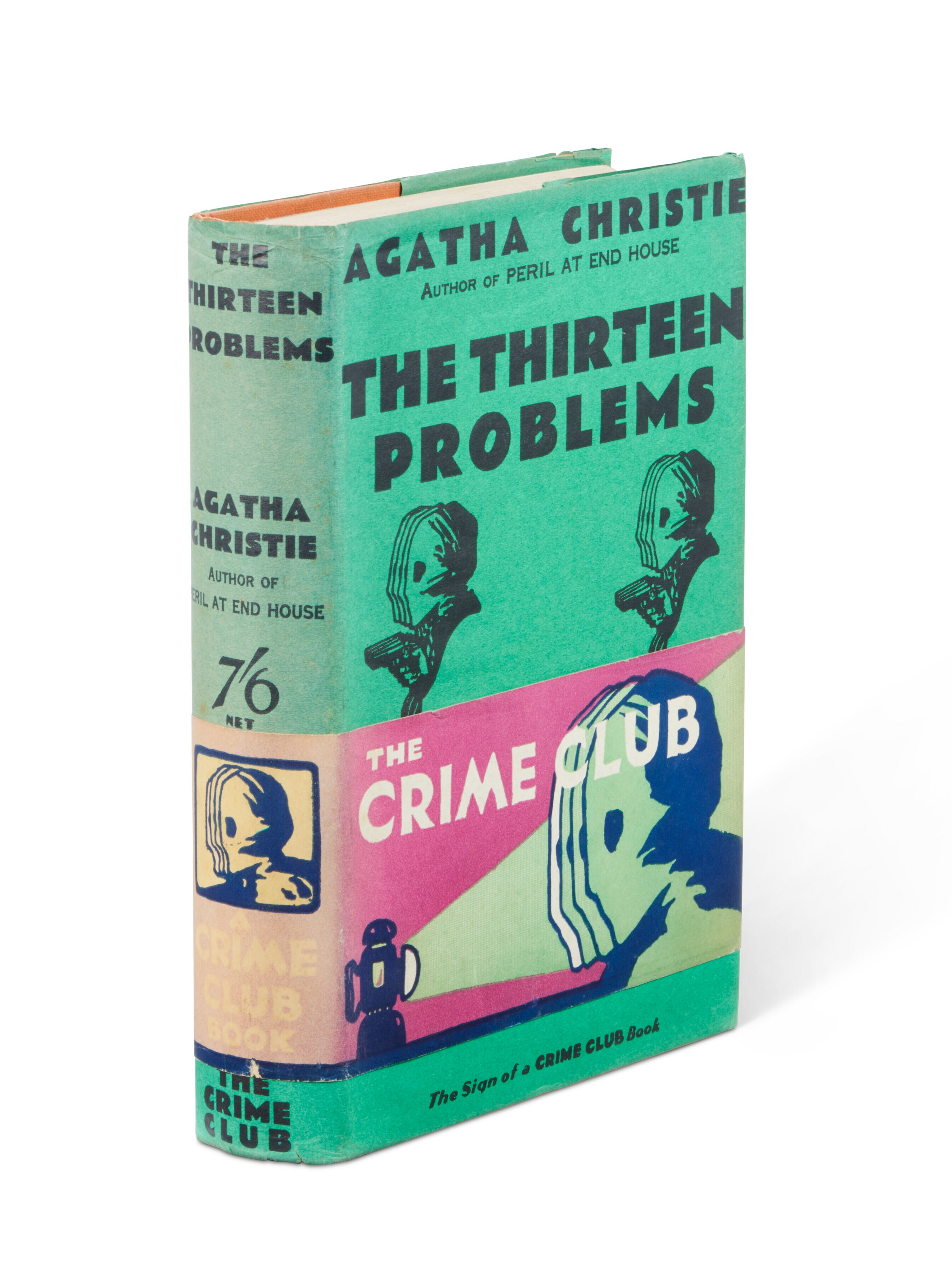 Una primera edición de ‘Miss Marple y trece problemas’ de Agatha Christie