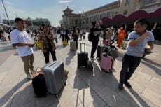 Millones de viajeros en China aprovechan feriado de 8 días