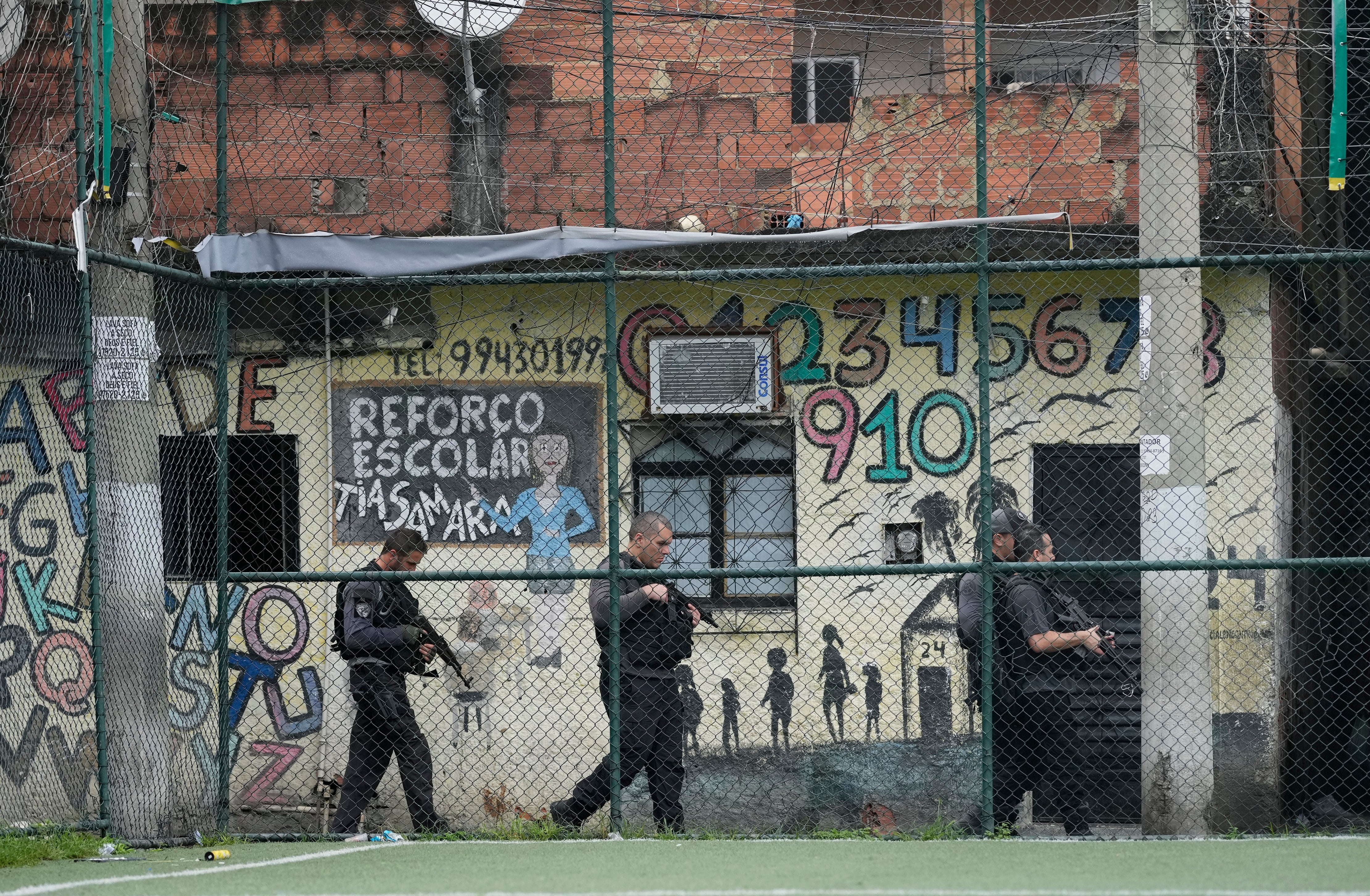 BRASIL-POLICÍA REDADAS