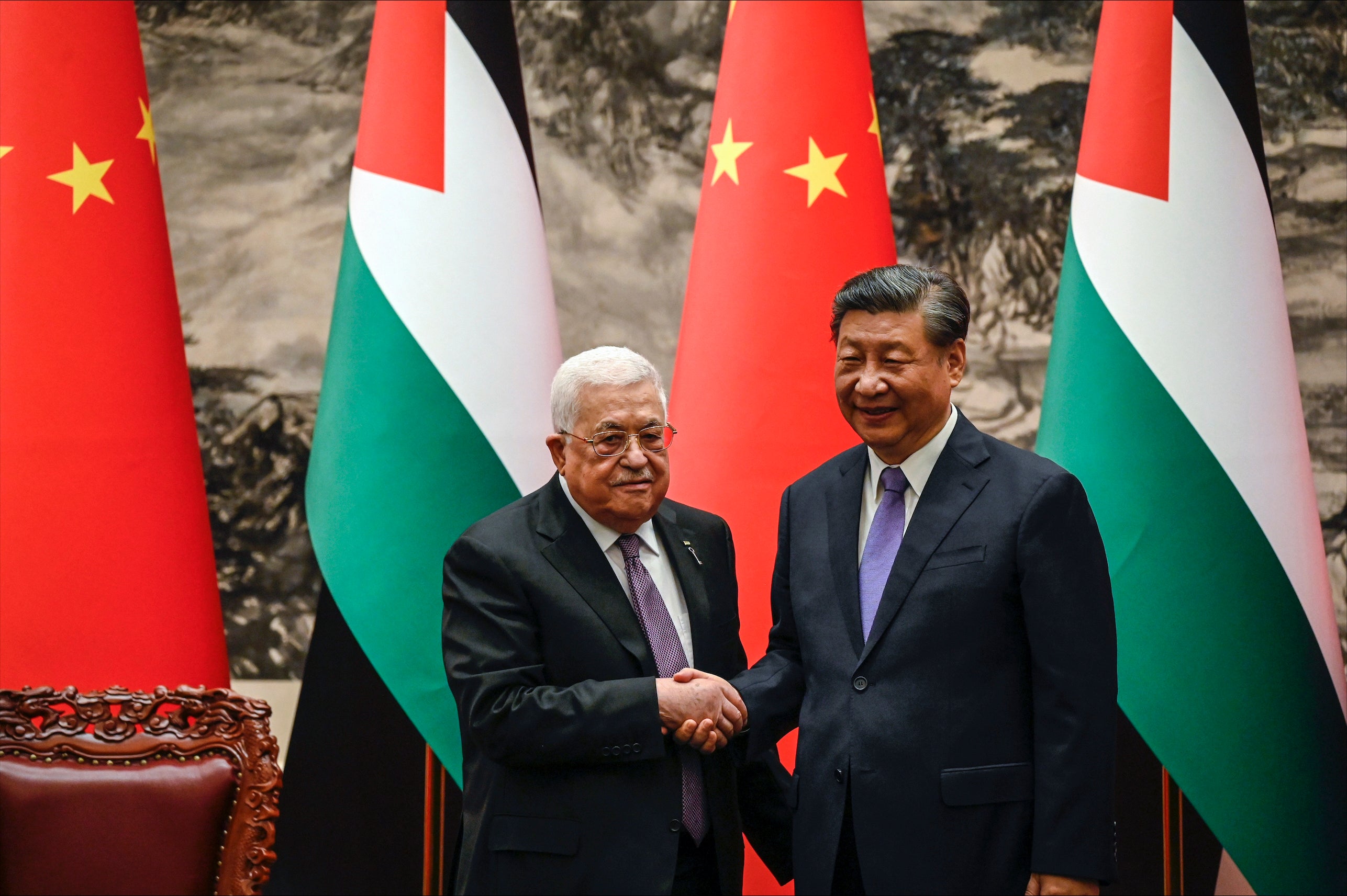 CHINA-ISRAEL-PALESTINOS