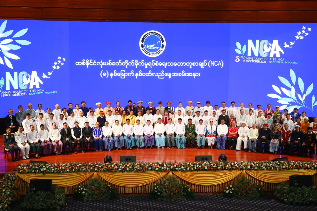 Junta militar de Myanmar conmemora aniversario de tregua Independent