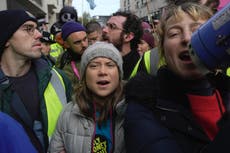 Thunberg se suma a protesta contra foro petrolero en Londres