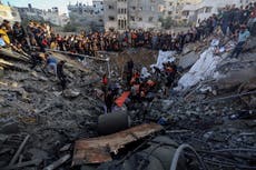 Israel bombardea Gaza, Siria y Cisjordania mientras la guerra contra Hamas amenaza con extenderse