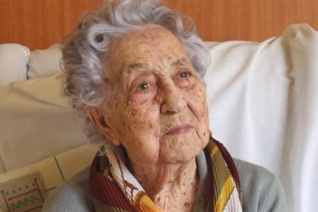 <p>María Branyas es la mujer más anciana del mundo </p>
