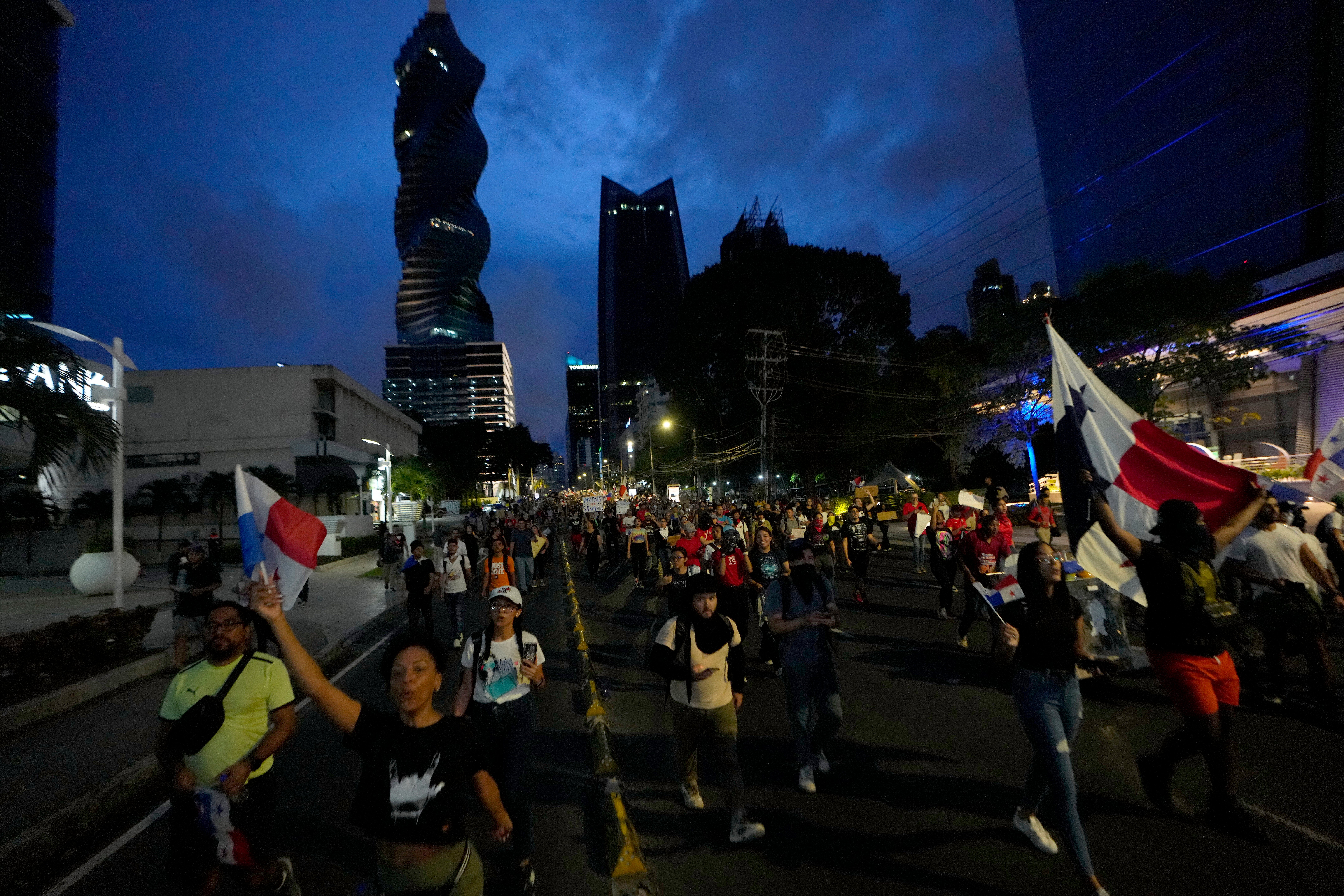 PANAMÁ-MINERÍA PROTESTAS