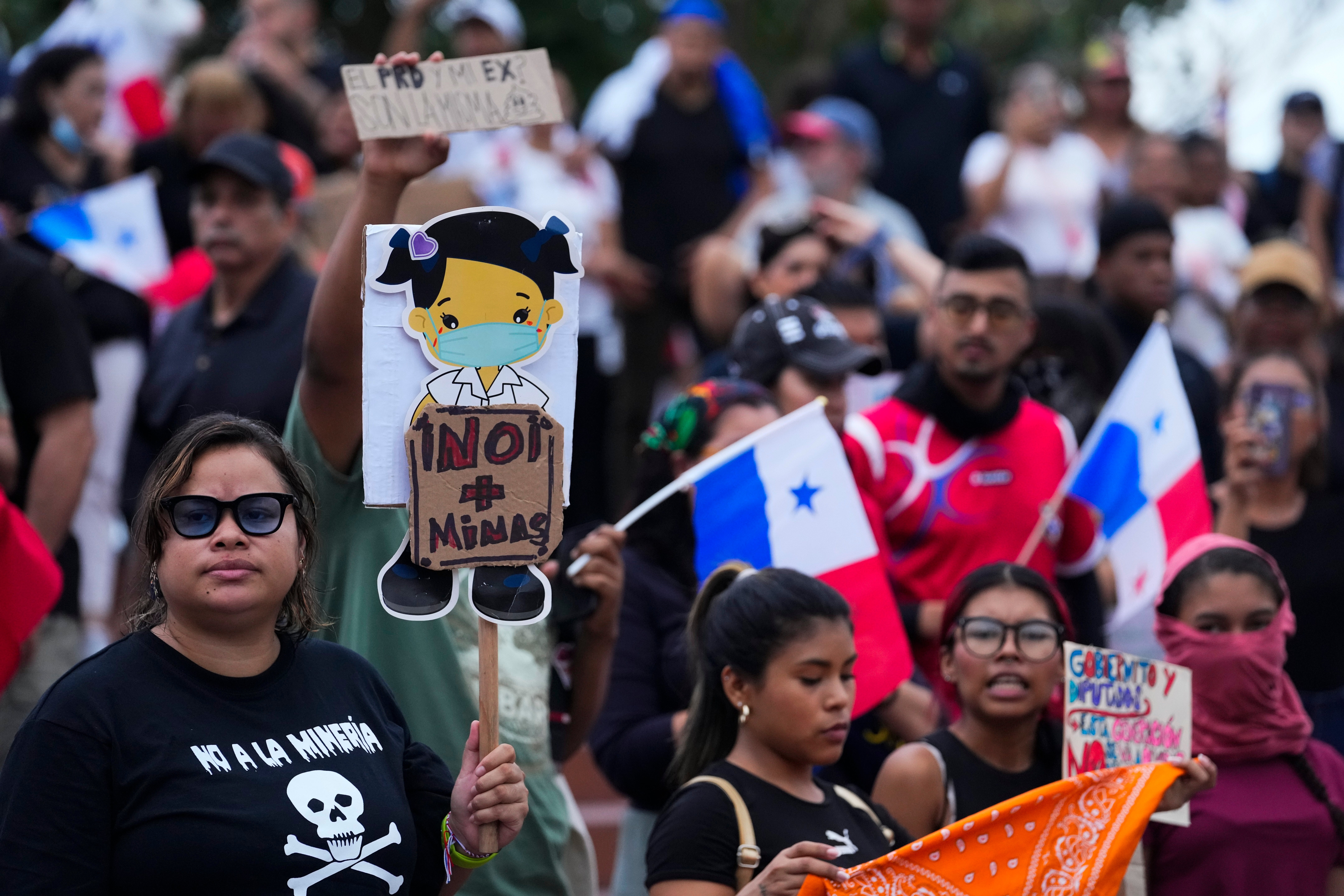 PANAMÁ-MINERÍA PROTESTAS