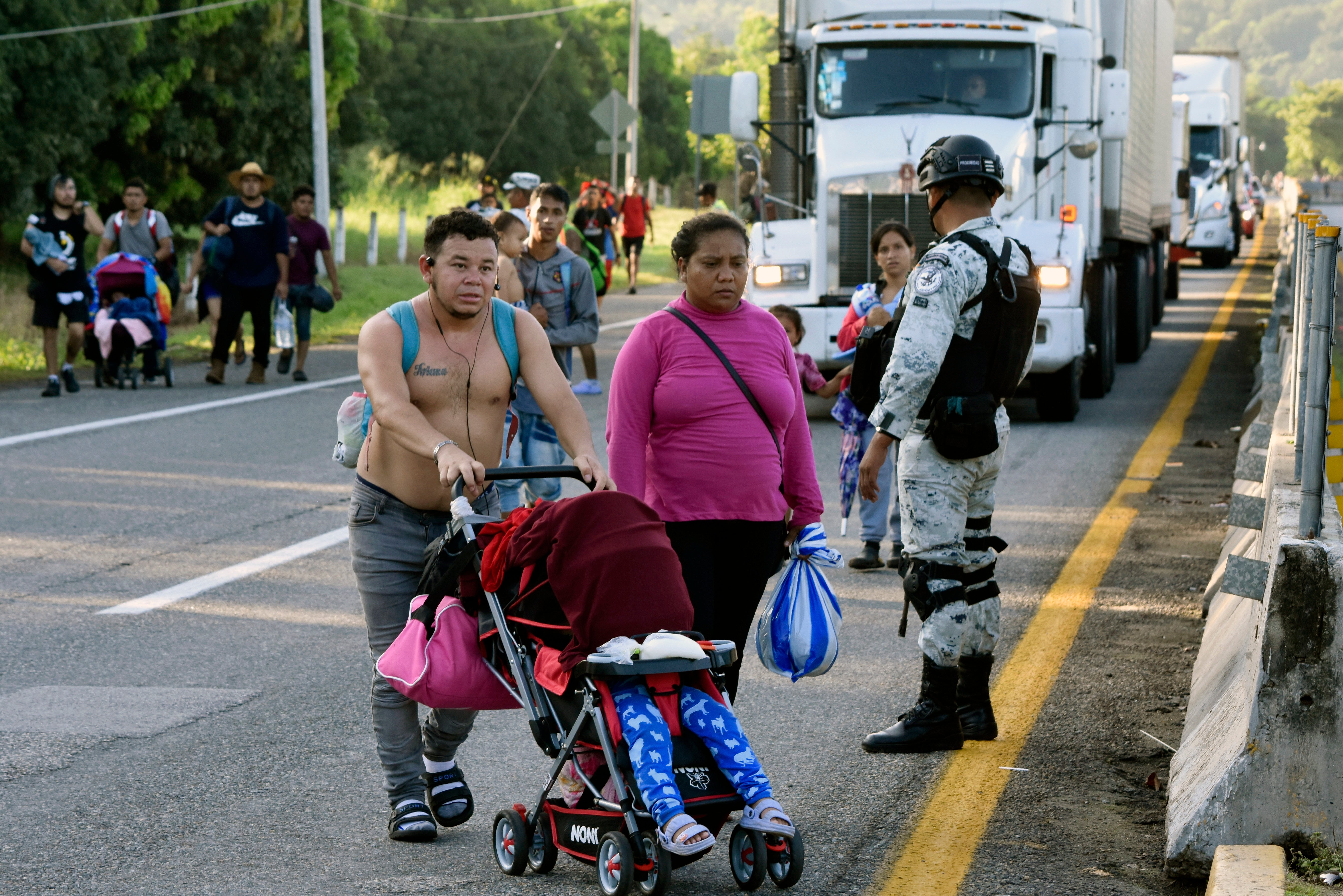 MÉXICO-MIGRANTES