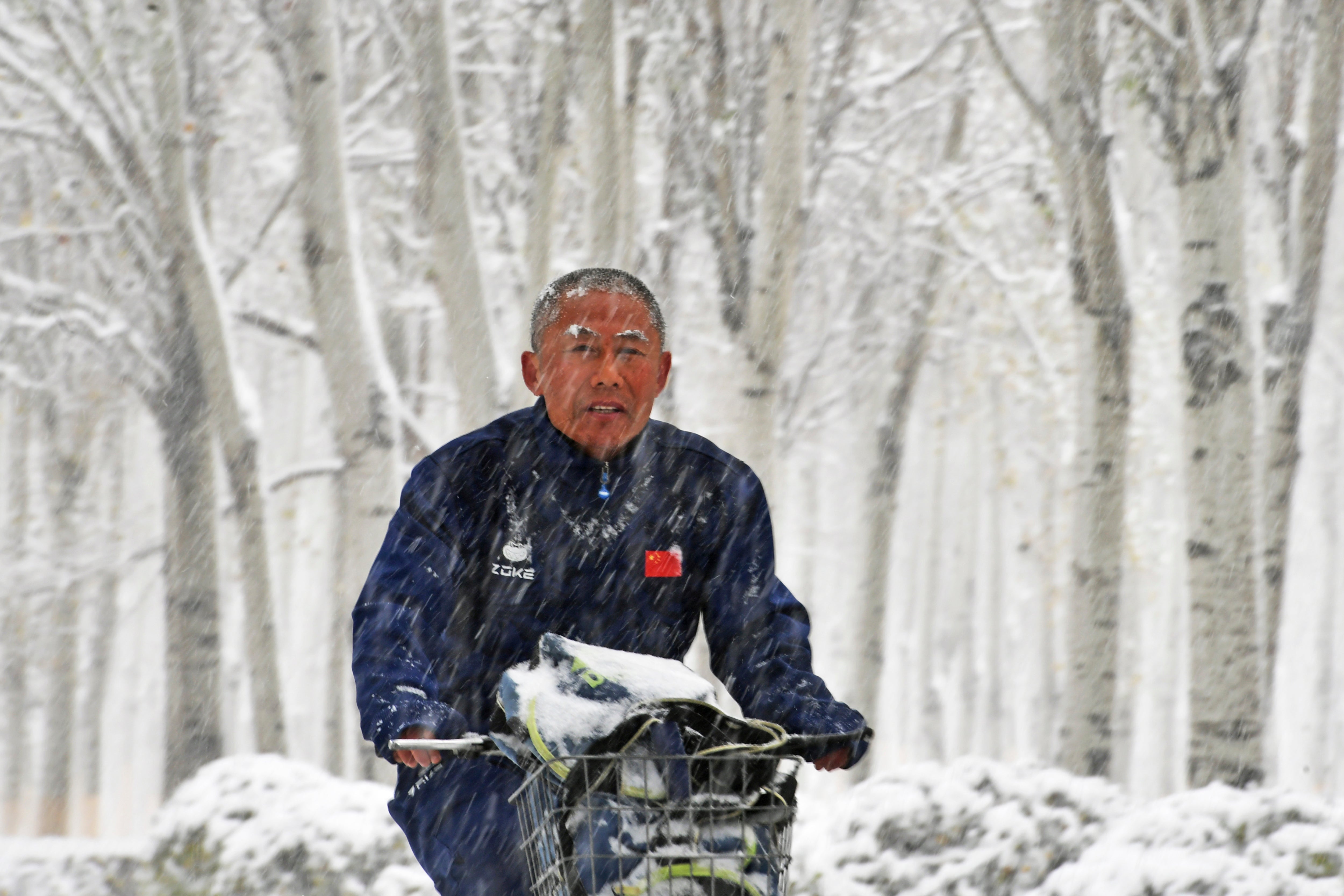 CHINA-NIEVE