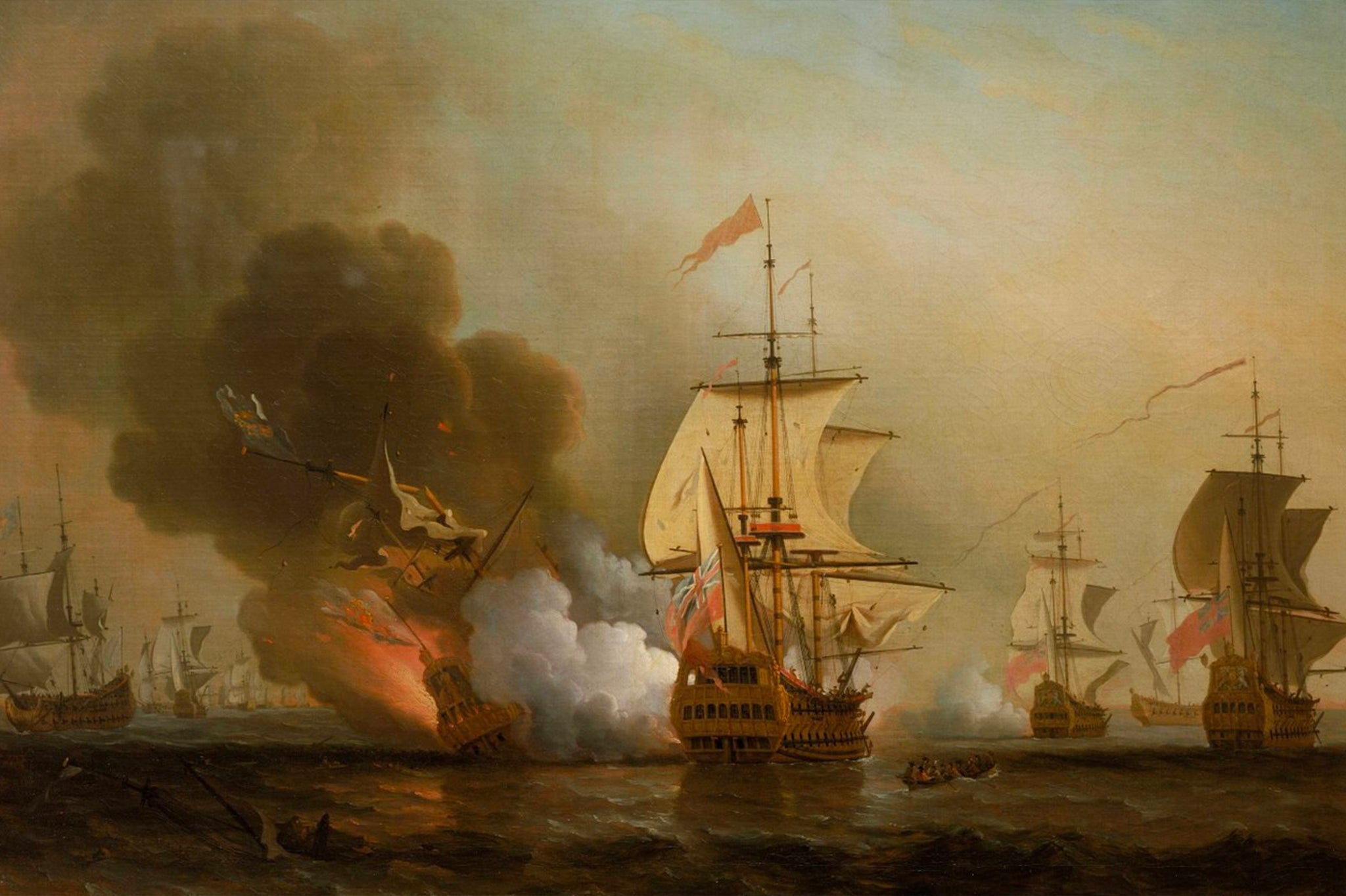 El galeón San José se hundió durante una batalla en 1708