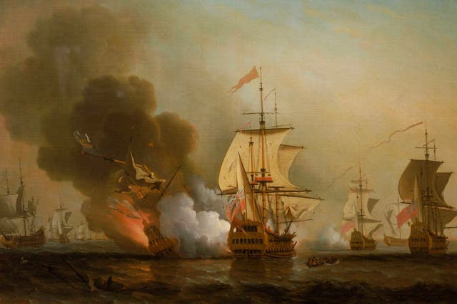 <p>El galeón San José se hundió durante una batalla en 1708 </p>
