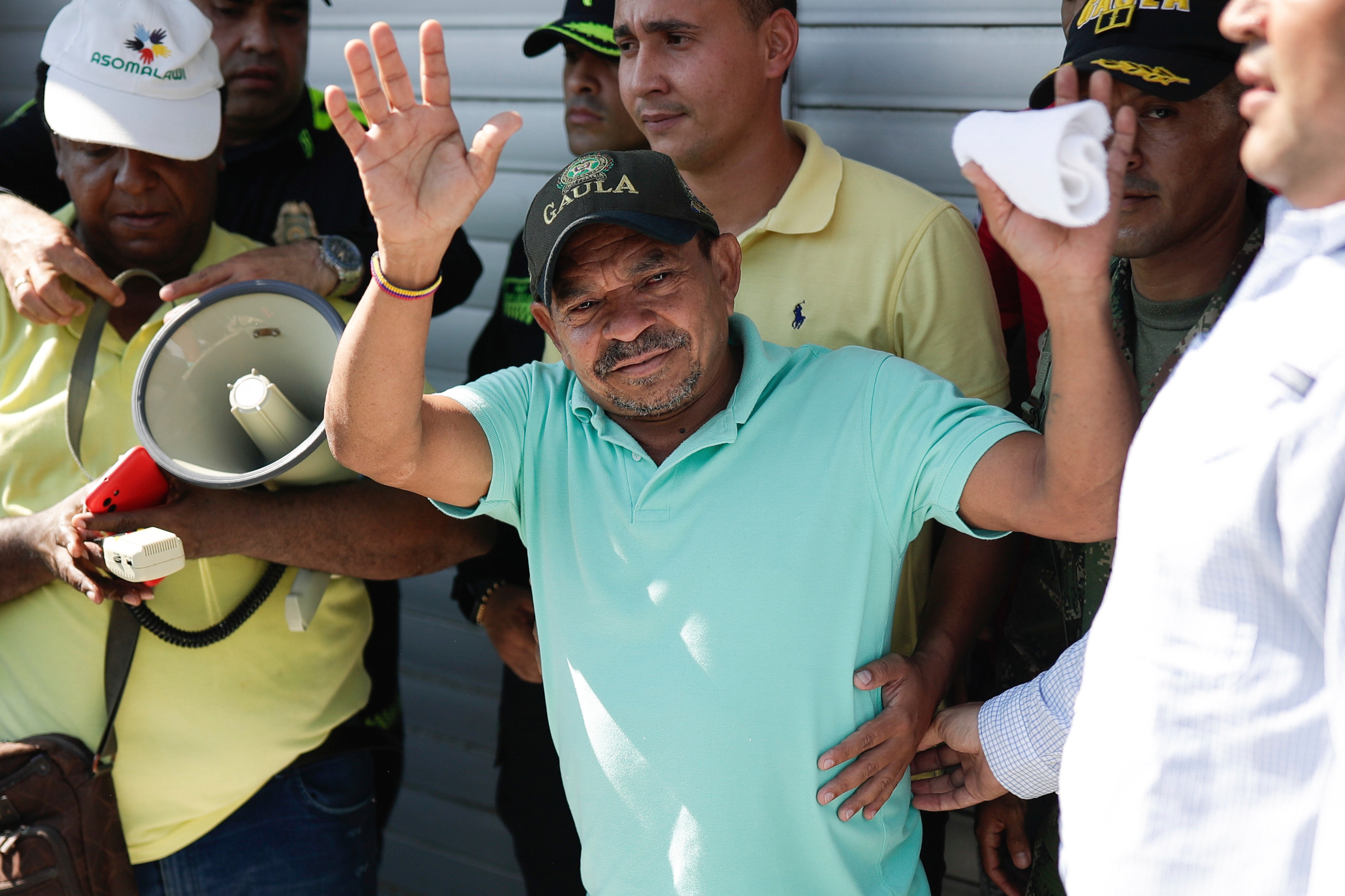 Luis Díaz se reencuentra con su padre en Colombia tras ser liberado por el ELN