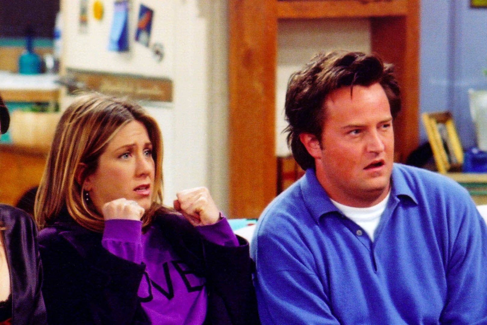 Aniston y Perry en ‘Friends’