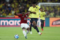 Colombia busca vencer a un Brasil diezmado por primera vez en eliminatorias