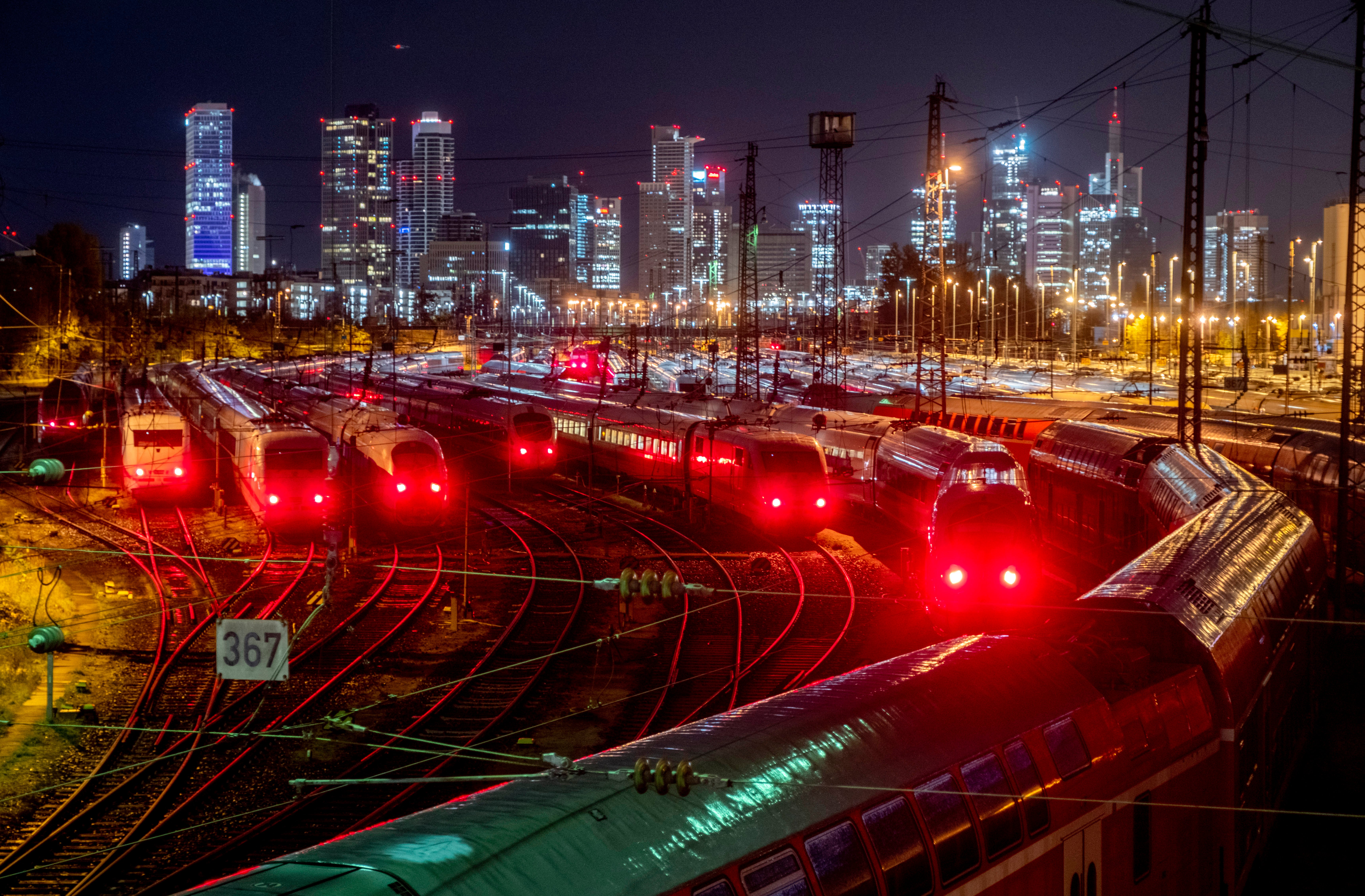 ALEMANIA-HUELGA DE TRENES