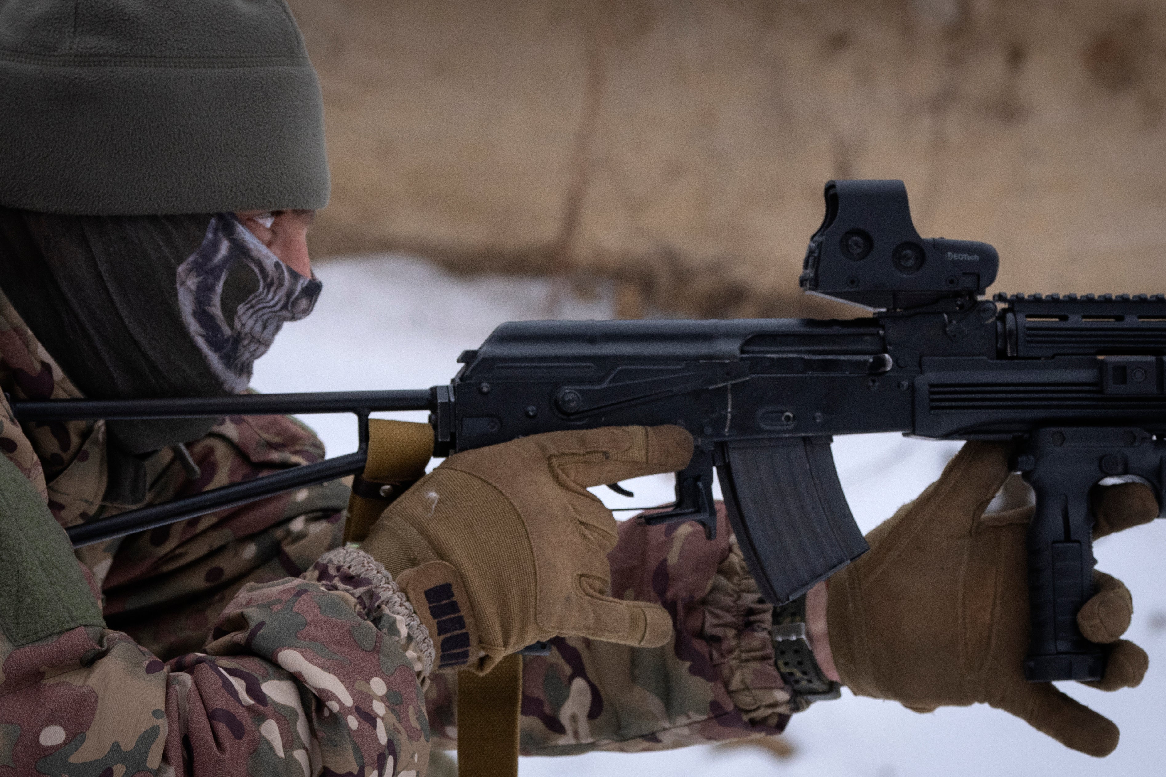 REP-GEN UCRANIA-GUERRA VOLUNTARIOS RUSOS