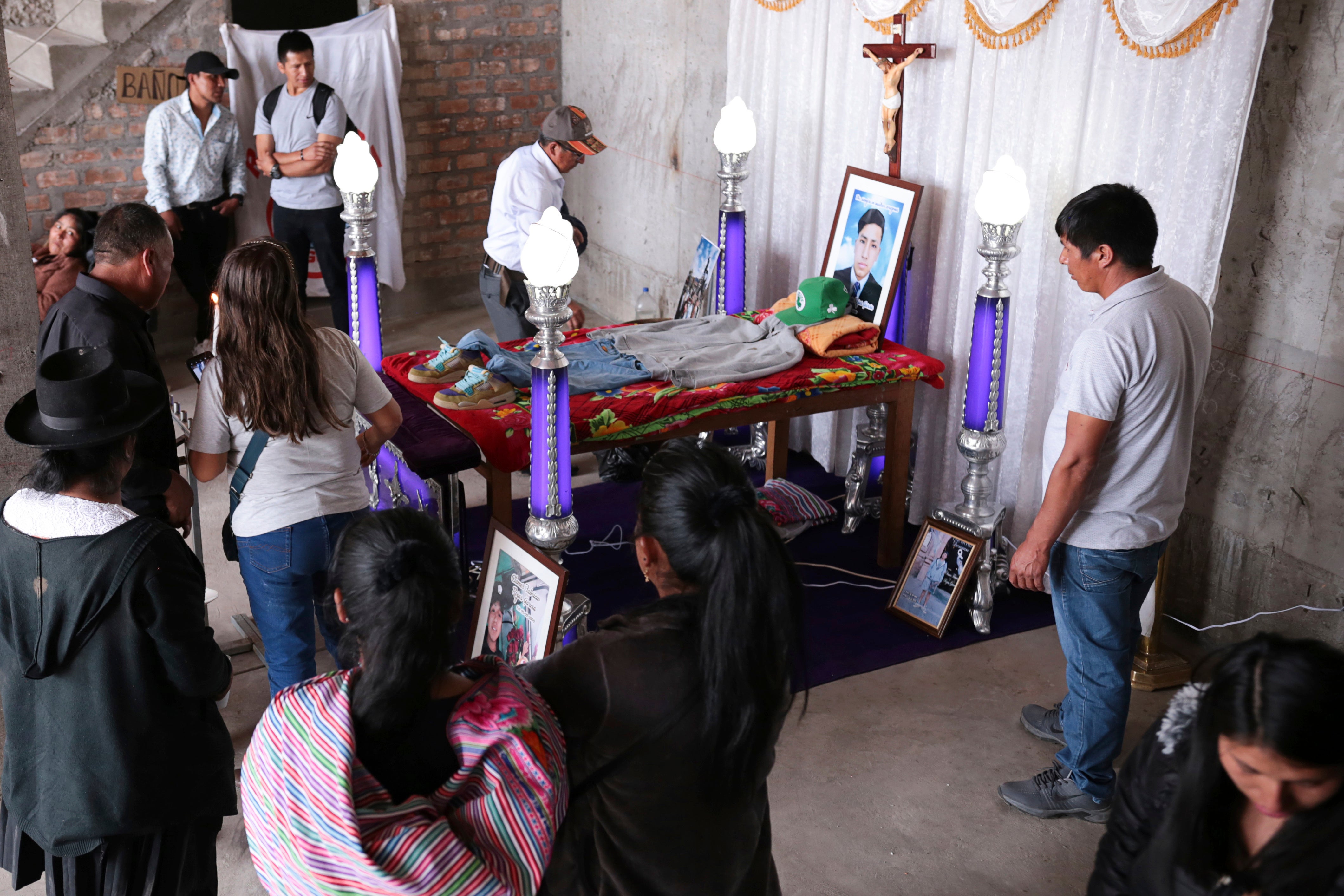 PERÚ-PROTESTAS RITOS