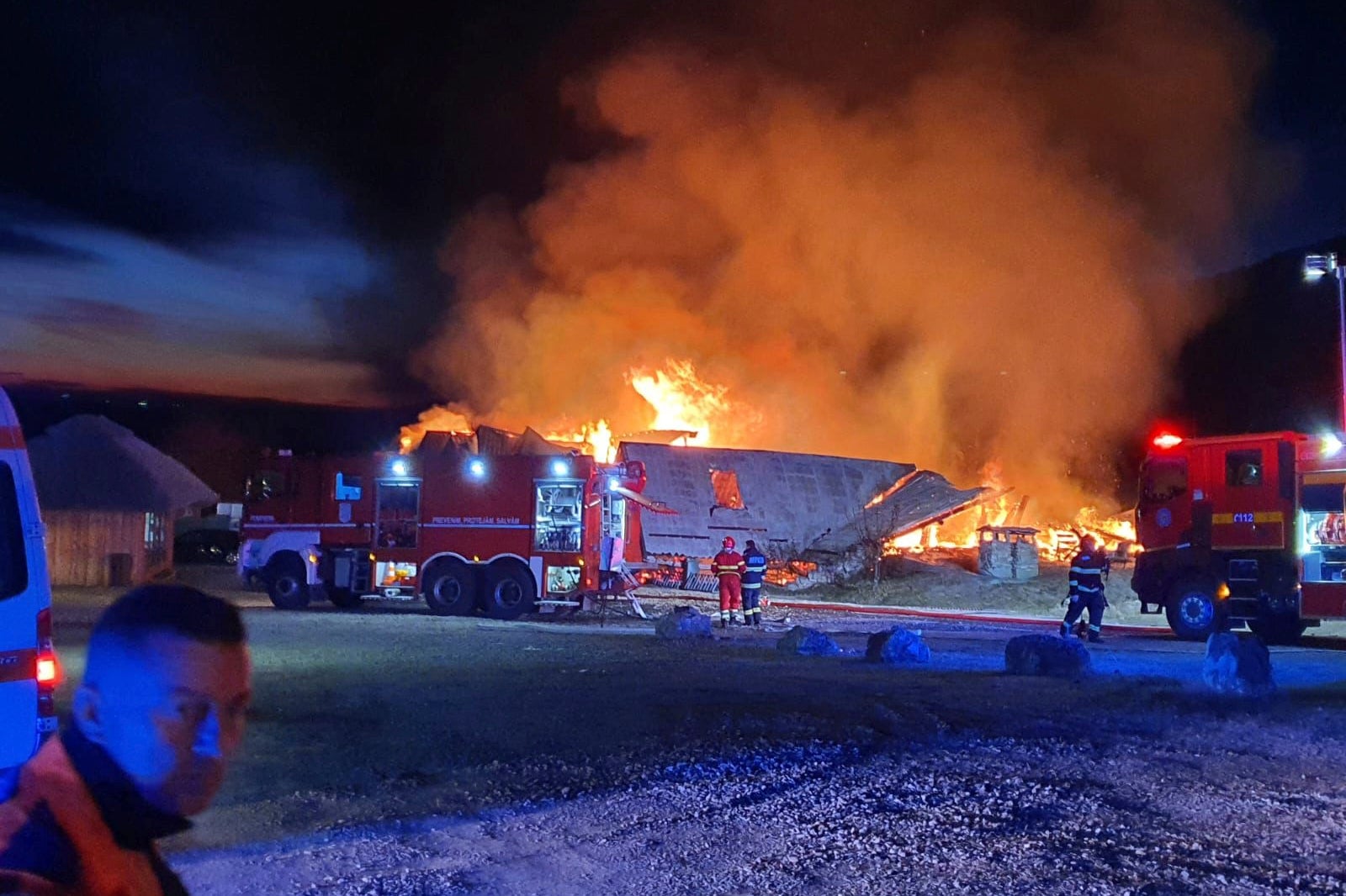 RUMANIA ALBERGUE INCENDIO