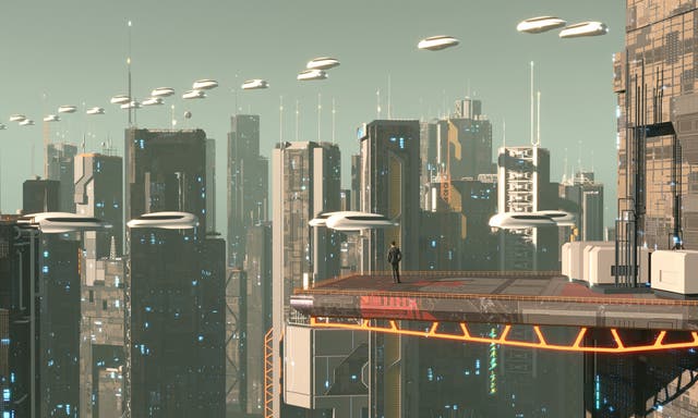 <p>Ciudad del futuro</p>