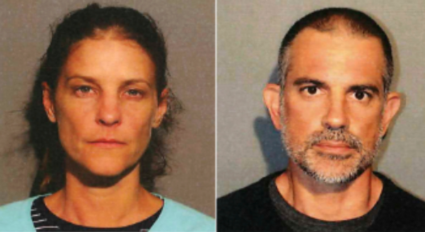 En 2019, Michelle Troconis, a la izquierda, y Fotis Dulos, a la derecha, fueron detenidos acusados de manipulación de pruebas y obstrucción a la justicia en el caso de la desaparición de Jennifer Dulos.