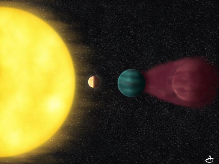 El joven planeta HD 63433d es extremadamente caliente y tiene el mismo tamaño que la Tierra. Se encuentra cerca de su estrella madre en la constelación de la Osa Mayor. En 2020, detectaron dos planetas vecinos y más alejados que son un poco más pequeños que el Neptuno.
