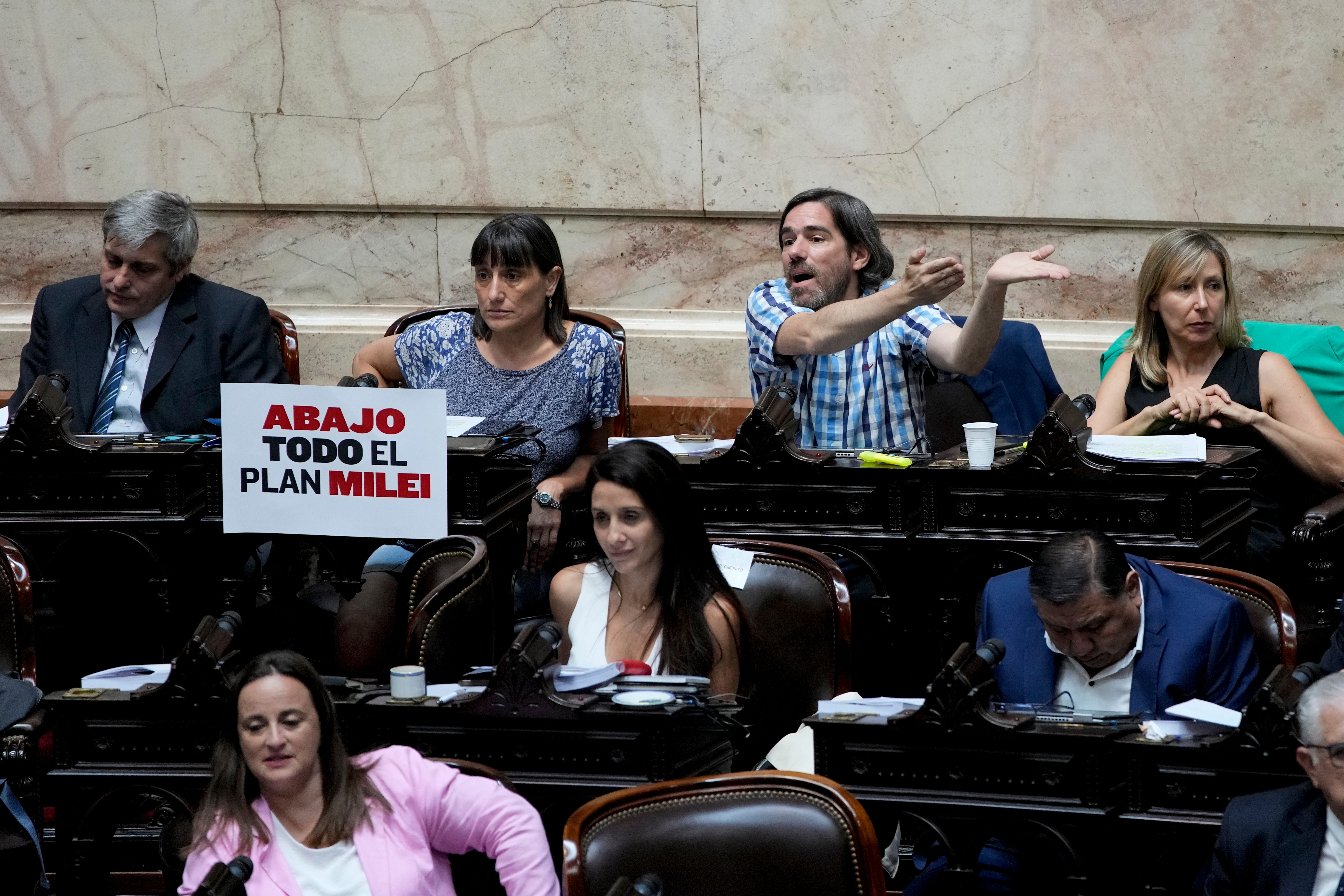ARGENTINA-MILEI CONGRESO
