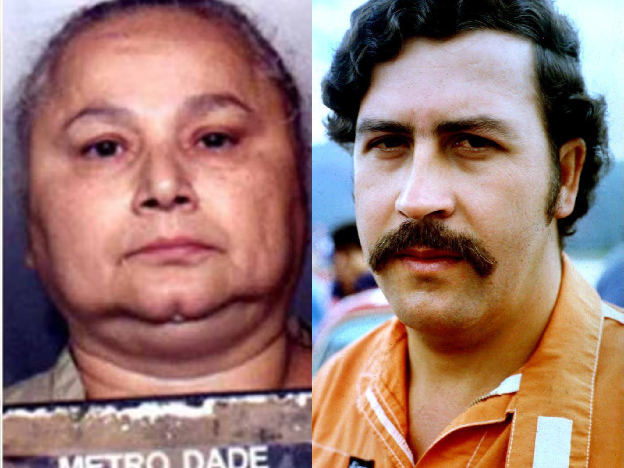 Griselda Blanco y Pablo Escobar, rivales por la cocaína