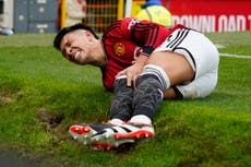 Man United: Lisandro Martínez sufre una nueva lesión