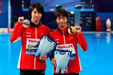 Día dorado para China; domina el cuarto día del Mundial de Natación en clavados y natación artística