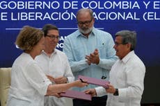 ELN extiende cese del fuego con el gobierno colombiano, suspende los secuestros extorsivos