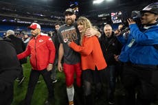 Taylor, Travis y el Super Bowl vuelven a poner el color rojo por todo lo alto