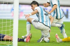 Paraguay y Argentina empatan 3-3 en el Preolímpico Sudamericano