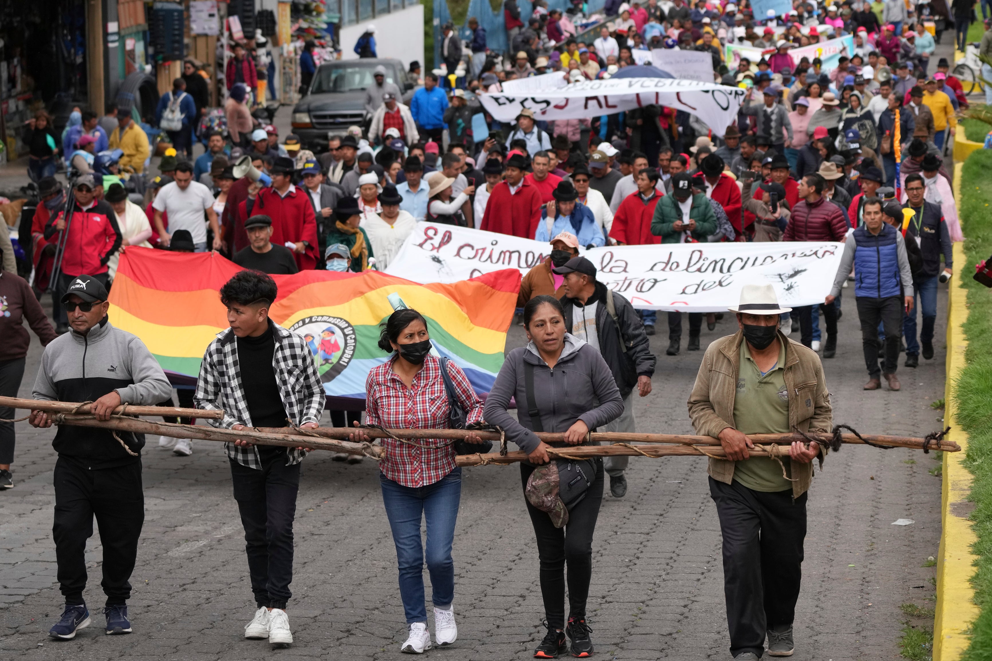 ECUADOR-PROTESTA INDÍGENA