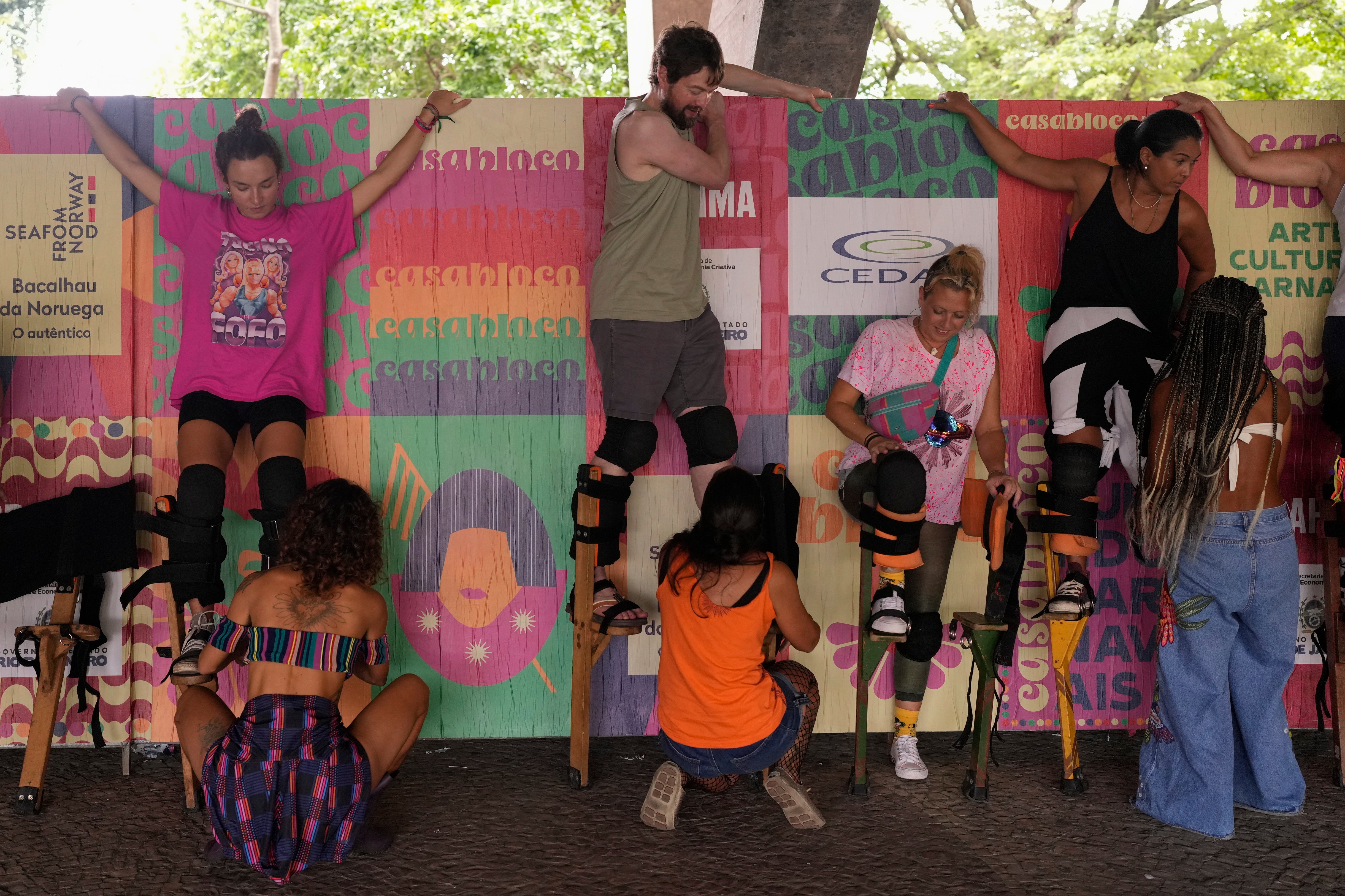 BRASIL-CARNAVAL-MAESTRA DE ZANCOS