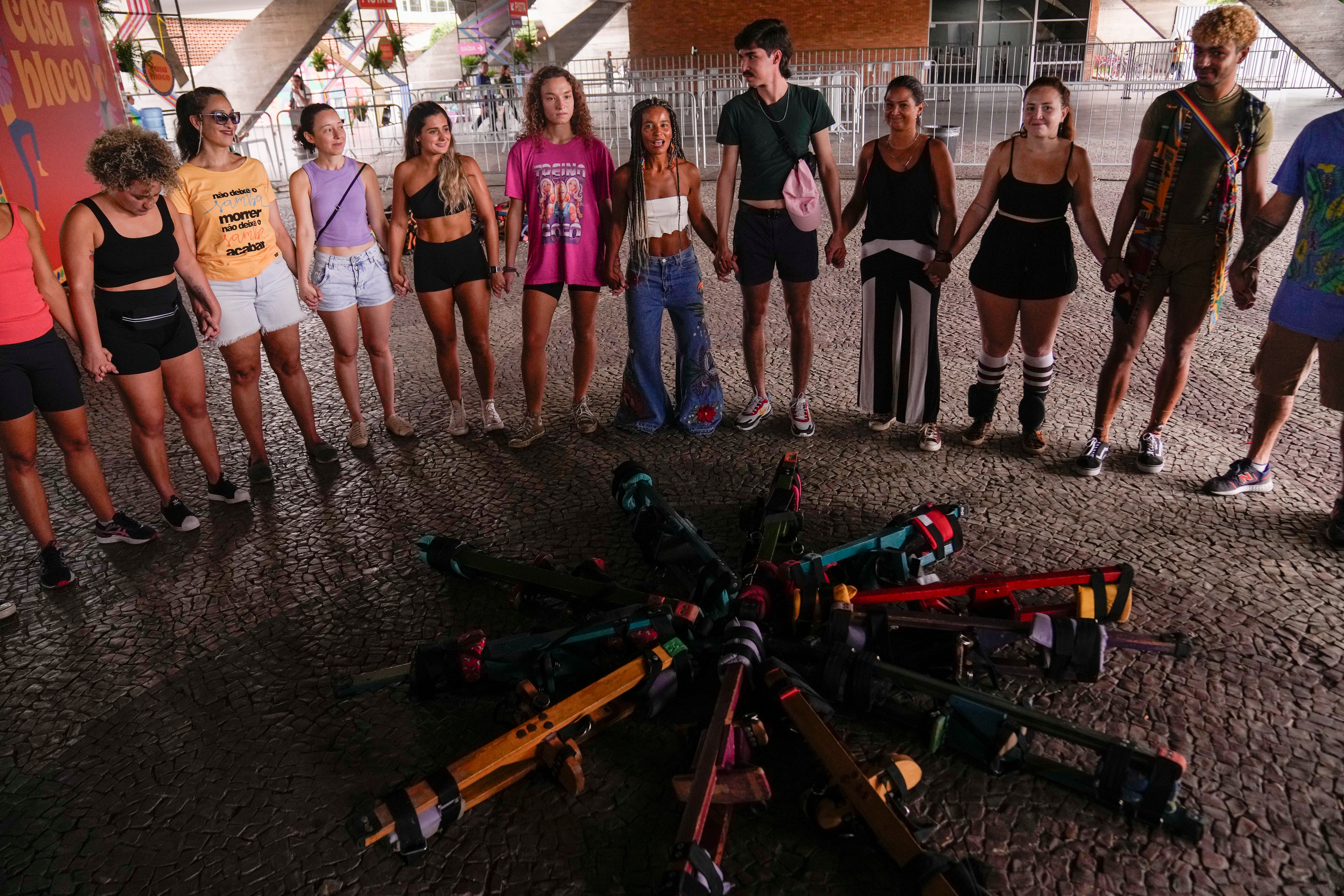 BRASIL-CARNAVAL-MAESTRA DE ZANCOS