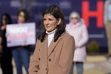 Nikki Haley hace mitin de campaña en ciudad natal previo a primarias de Carolina del Sur