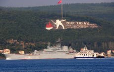 Ejército de Ucrania dice que hundió un buque de desembarco ruso en el Mar Negro