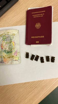 Alemán es detenido en Rusia por presuntamente traficar gomitas de cannabis