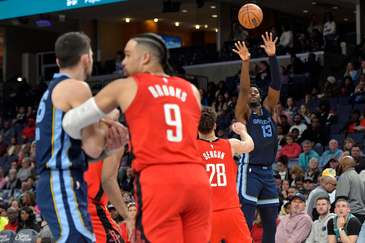 Garret Jackson Rockets GG Jackson suma 20 puntos; Grizzlies acaban racha de 9 derrotas, al ...