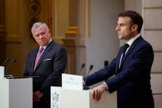 Macron dice que reconocer un Estado palestino no es tabú para Francia