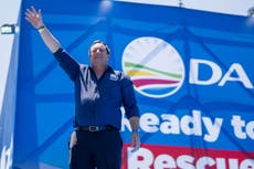 Principal partido opositor de Sudáfrica se prepara para derrotar al Congreso Nacional Africano