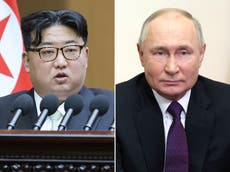 Putin le obsequió a Kim Jong Un un auto de fabricación rusa en muestra de sus estrechos vínculos